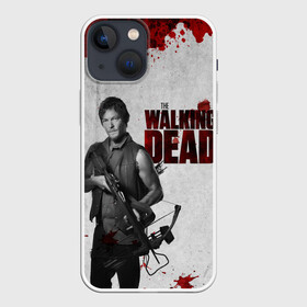 Чехол для iPhone 13 mini с принтом The Walking Dead в Санкт-Петербурге,  |  | the walking dead | америка | апокалипсис | глен | дерил | зомби | карл | кровь | рик | сша | ходячие мертвецы