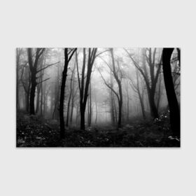 Бумага для упаковки 3D с принтом Туман в лесу в Санкт-Петербурге, пластик и полированная сталь | круглая форма, металлическое крепление в виде кольца | black   white | fog | forest | morning | photo | silhouette | trees | деревья | лес | силуэт | туман | утро | фото | черно   белое