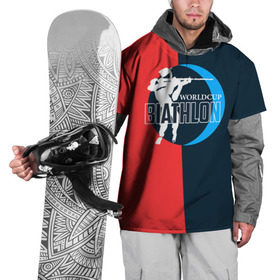 Накидка на куртку 3D с принтом Biathlon worldcup в Санкт-Петербурге, 100% полиэстер |  | biathlon | биатлон | гонка | зимний спорт | кубок мира | олимпиада | спорт | спринт | чемпионат | чемпионат мира | эстафета