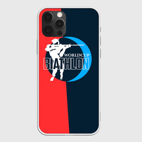 Чехол для iPhone 12 Pro с принтом Biathlon worldcup в Санкт-Петербурге, силикон | область печати: задняя сторона чехла, без боковых панелей | biathlon | биатлон | гонка | зимний спорт | кубок мира | олимпиада | спорт | спринт | чемпионат | чемпионат мира | эстафета