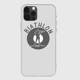 Чехол для iPhone 12 Pro с принтом biathlon sport в Санкт-Петербурге, силикон | область печати: задняя сторона чехла, без боковых панелей | biathlon | биатлон | гонка | зимний спорт | кубок мира | олимпиада | спорт | спринт | чемпионат | чемпионат мира | эстафета