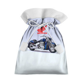 Подарочный 3D мешок с принтом Honda 4 в Санкт-Петербурге, 100% полиэстер | Размер: 29*39 см | honda | moto | мото | мотоцикл | мотоциклы | хонда