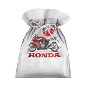 Подарочный 3D мешок с принтом Honda 2 в Санкт-Петербурге, 100% полиэстер | Размер: 29*39 см | honda | moto | мото | мотоцикл | мотоциклы | хонда