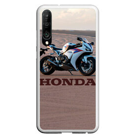 Чехол для Honor P30 с принтом Honda 1 в Санкт-Петербурге, Силикон | Область печати: задняя сторона чехла, без боковых панелей | honda | moto | мото | мотоцикл | мотоциклы | хонда