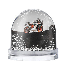 Снежный шар с принтом KTM 5 в Санкт-Петербурге, Пластик | Изображение внутри шара печатается на глянцевой фотобумаге с двух сторон | ktm | moto | катээм | ктм | мото | мотоцикл | мотоциклы