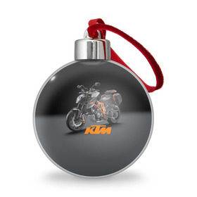 Ёлочный шар с принтом KTM 4 в Санкт-Петербурге, Пластик | Диаметр: 77 мм | Тематика изображения на принте: ktm | moto | катээм | ктм | мото | мотоцикл | мотоциклы