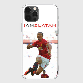 Чехол для iPhone 12 Pro с принтом IAmZlatan в Санкт-Петербурге, силикон | область печати: задняя сторона чехла, без боковых панелей | Тематика изображения на принте: am | i | zlatan | златан | ибрагимович