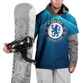 Накидка на куртку 3D с принтом Chelsea в Санкт-Петербурге, 100% полиэстер |  | chelsea | англия | премьер лига | фанат | футбол | футболист | челси