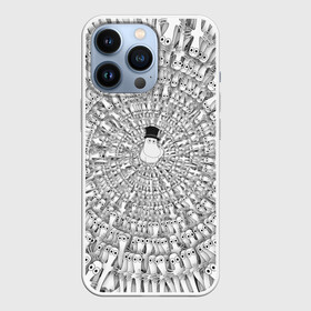 Чехол для iPhone 13 Pro с принтом Хатифнатты в Санкт-Петербурге,  |  | moomins | мумми тролль | папа
