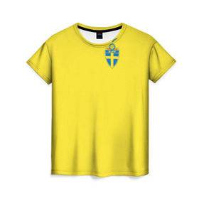 Женская футболка 3D с принтом Ибрагимович в Санкт-Петербурге, 100% полиэфир ( синтетическое хлопкоподобное полотно) | прямой крой, круглый вырез горловины, длина до линии бедер | Тематика изображения на принте: златан | манчестер | мю | футбол | швеция | юнайтед