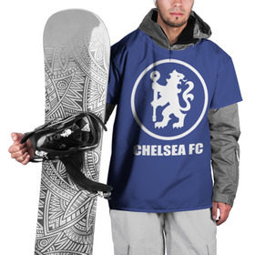 Накидка на куртку 3D с принтом Chelsea FC в Санкт-Петербурге, 100% полиэстер |  | Тематика изображения на принте: chelsea | англия | премьер лига | фанат | футбол | футболист | челси