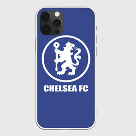 Чехол для iPhone 12 Pro Max с принтом Chelsea FC в Санкт-Петербурге, Силикон |  | Тематика изображения на принте: chelsea | англия | премьер лига | фанат | футбол | футболист | челси