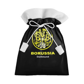Подарочный 3D мешок с принтом Borussia Dortmund в Санкт-Петербурге, 100% полиэстер | Размер: 29*39 см | боруссия | дортмунд