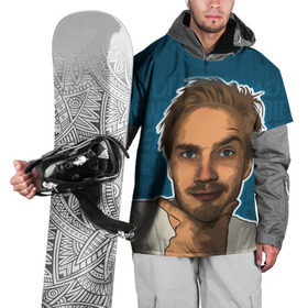 Накидка на куртку 3D с принтом Pew die pie в Санкт-Петербурге, 100% полиэстер |  | pewdiepie