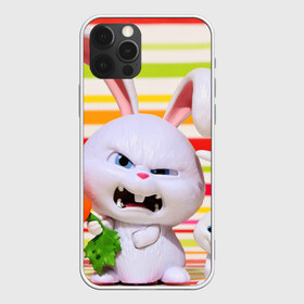 Чехол для iPhone 12 Pro Max с принтом Злой кролик в Санкт-Петербурге, Силикон |  | Тематика изображения на принте: животные | злой | игрушка | кролик | мультфильм | тайная жизнь домашних животных