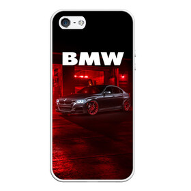 Чехол для iPhone 5/5S матовый с принтом BMW в Санкт-Петербурге, Силикон | Область печати: задняя сторона чехла, без боковых панелей | bmw | авто | автомобиль | бмв | бумер | водитель | гараж | машина | тачка