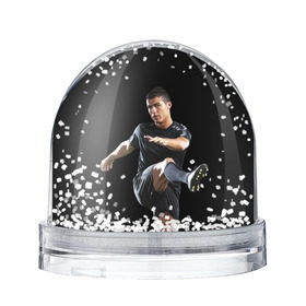Снежный шар с принтом Роналдо в Санкт-Петербурге, Пластик | Изображение внутри шара печатается на глянцевой фотобумаге с двух сторон | real | ronaldo | реал мадрид | роналдо | футбол | футболист