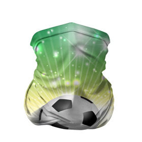 Бандана-труба 3D с принтом Футбольный мяч 3 в Санкт-Петербурге, 100% полиэстер, ткань с особыми свойствами — Activecool | плотность 150‒180 г/м2; хорошо тянется, но сохраняет форму | игра | кубок | мяч | спорт | футбол