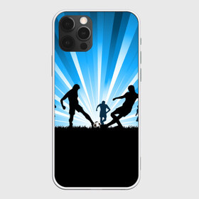 Чехол для iPhone 12 Pro Max с принтом Футболисты в Санкт-Петербурге, Силикон |  | игра | кубок | мяч | спорт | футбол