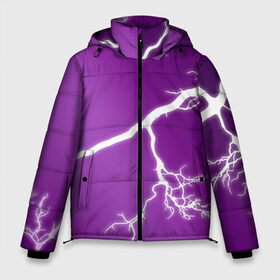 Мужская зимняя куртка 3D с принтом csgo - Lightning strike в Санкт-Петербурге, верх — 100% полиэстер; подкладка — 100% полиэстер; утеплитель — 100% полиэстер | длина ниже бедра, свободный силуэт Оверсайз. Есть воротник-стойка, отстегивающийся капюшон и ветрозащитная планка. 

Боковые карманы с листочкой на кнопках и внутренний карман на молнии. | Тематика изображения на принте: cs | csgo | lightning strike | го | кс | удар молнии