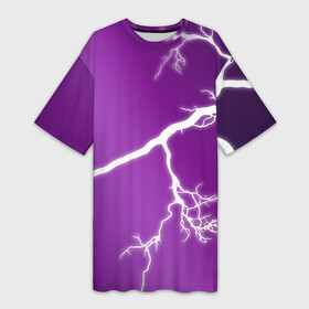 Платье-футболка 3D с принтом cs:go   Lightning strike в Санкт-Петербурге,  |  | cs | csgo | lightning strike | го | кс | удар молнии