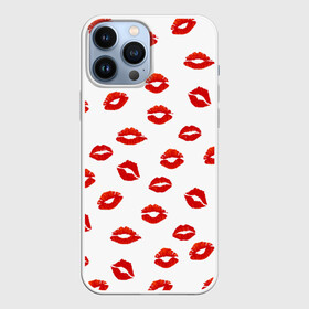 Чехол для iPhone 13 Pro Max с принтом Поцелуйчики в Санкт-Петербурге,  |  | background | bride | corporate | groom | kiss | lips | wedding | губы | жених | корпоративный | любимая | любимый | любовь | невеста | поцелуй | свадьба | страсть | фон