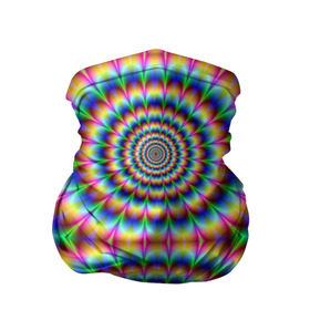 Бандана-труба 3D с принтом Grazy fractal в Санкт-Петербурге, 100% полиэстер, ткань с особыми свойствами — Activecool | плотность 150‒180 г/м2; хорошо тянется, но сохраняет форму | fraktal | luxury | premium | vip | премиум | фрактал | эксклюзив