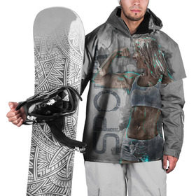 Накидка на куртку 3D с принтом Фитоняшка в Санкт-Петербурге, 100% полиэстер |  | fitness