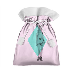 Подарочный 3D мешок с принтом Pink Rabbit в Санкт-Петербурге, 100% полиэстер | Размер: 29*39 см | Тематика изображения на принте: hipster | rabbit | swag | кролик | хипстер
