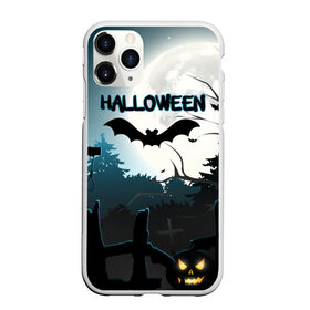 Чехол для iPhone 11 Pro матовый с принтом Летучая мышь в Санкт-Петербурге, Силикон |  | halloween | виселица | летучая мышь | праздник | привидение | тыква | хэллоуин