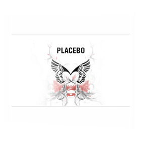 Бумага для упаковки 3D с принтом Placebo в Санкт-Петербурге, пластик и полированная сталь | круглая форма, металлическое крепление в виде кольца | lacebo |  брайан молко | альтернатива. | пласибо | плацебо | плэйсебо | плэсибо | рок