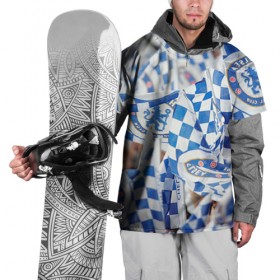 Накидка на куртку 3D с принтом Chelsea в Санкт-Петербурге, 100% полиэстер |  | Тематика изображения на принте: 