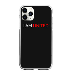 Чехол для iPhone 11 Pro матовый с принтом Manchester United team в Санкт-Петербурге, Силикон |  | manchester united