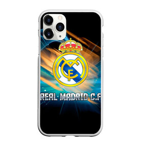 Чехол для iPhone 11 Pro Max матовый с принтом Real Madrid в Санкт-Петербурге, Силикон |  | real madrid