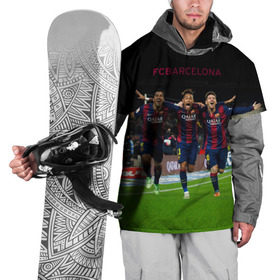 Накидка на куртку 3D с принтом Barcelona6 в Санкт-Петербурге, 100% полиэстер |  | barcelona | football | барса | барселона | примера | футбол | чемпионат испании