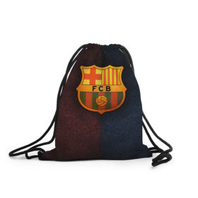 Рюкзак-мешок 3D с принтом Barcelona8 в Санкт-Петербурге, 100% полиэстер | плотность ткани — 200 г/м2, размер — 35 х 45 см; лямки — толстые шнурки, застежка на шнуровке, без карманов и подкладки | barcelona | football | барса | барселона | примера | футбол | чемпионат испании
