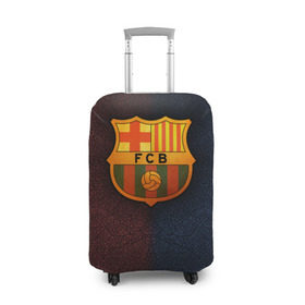 Чехол для чемодана 3D с принтом Barcelona8 в Санкт-Петербурге, 86% полиэфир, 14% спандекс | двустороннее нанесение принта, прорези для ручек и колес | barcelona | football | барса | барселона | примера | футбол | чемпионат испании