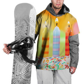 Накидка на куртку 3D с принтом Цвета радости в Санкт-Петербурге, 100% полиэстер |  | Тематика изображения на принте: арт | новинки | огонь | подарок | радуга | яркие