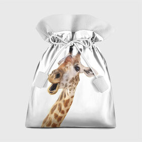Подарочный 3D мешок с принтом Жираф VPPDGryphon в Санкт-Петербурге, 100% полиэстер | Размер: 29*39 см | luxury | premium | vip | vppdgryphon | жираф | премиум | эксклюзив