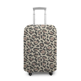 Чехол для чемодана 3D с принтом Шкура леопарда 3 в Санкт-Петербурге, 86% полиэфир, 14% спандекс | двустороннее нанесение принта, прорези для ручек и колес | африка | дикие | животные | леопард