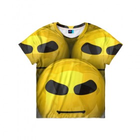 Детская футболка 3D с принтом Bad Boys в Санкт-Петербурге, 100% гипоаллергенный полиэфир | прямой крой, круглый вырез горловины, длина до линии бедер, чуть спущенное плечо, ткань немного тянется | Тематика изображения на принте: 