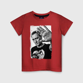 Детская футболка хлопок с принтом Paul van Dyk (retro style) в Санкт-Петербурге, 100% хлопок | круглый вырез горловины, полуприлегающий силуэт, длина до линии бедер | 