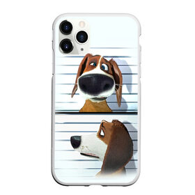 Чехол для iPhone 11 Pro матовый с принтом Разыскивается пёс в Санкт-Петербурге, Силикон |  | dog | fast furry | бигль | большой собачий побег | мартин | мультфильм | оззи | побег | свободу разношерстным | собака