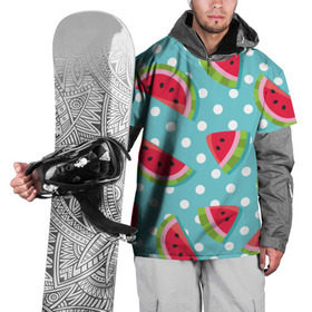 Накидка на куртку 3D с принтом Арбузный рай в Санкт-Петербурге, 100% полиэстер |  | Тематика изображения на принте: berry | eat | fruit | pattern | sweet | watermelon | арбуз | еда | сладость | узор | фрукт | ягода