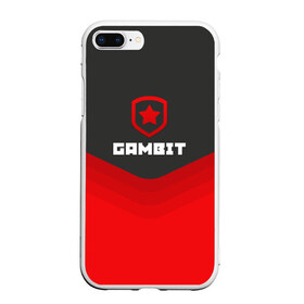 Чехол для iPhone 7Plus/8 Plus матовый с принтом Gambit Gaming Uniform в Санкт-Петербурге, Силикон | Область печати: задняя сторона чехла, без боковых панелей | counter strike | cs go | gambit | swat | terrorist | гамбит | контр страйк | кс го | спецназ