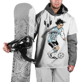 Накидка на куртку 3D с принтом Messi в Санкт-Петербурге, 100% полиэстер |  | barselona | messi | аргентина | барселона | испания | месси | мяч | футбол