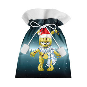 Подарочный 3D мешок с принтом Five Nights At Freddy`s в Санкт-Петербурге, 100% полиэстер | Размер: 29*39 см | fnaf | freddy | бонни | медведь | мишка | фнаф | фокси | фредди