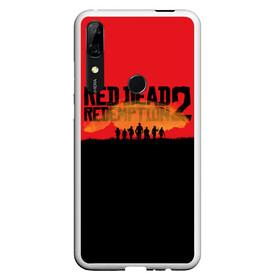 Чехол для Honor P Smart Z с принтом Red Dead Redemption 2 в Санкт-Петербурге, Силикон | Область печати: задняя сторона чехла, без боковых панелей | rdr | rdr2 | red dead redemption 2 | rockstar | дикий запад | ковбои