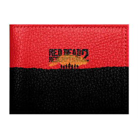Обложка для студенческого билета с принтом Red Dead Redemption 2 в Санкт-Петербурге, натуральная кожа | Размер: 11*8 см; Печать на всей внешней стороне | Тематика изображения на принте: rdr | rdr2 | red dead redemption 2 | rockstar | дикий запад | ковбои