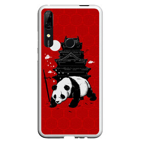 Чехол для Honor P Smart Z с принтом Panda Warrior в Санкт-Петербурге, Силикон | Область печати: задняя сторона чехла, без боковых панелей | japan | panda | панда